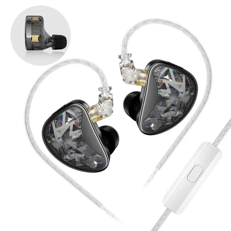 KZ AS24 HiFi Earphone 24 BA Units High-end Tunable In-Ear balanced armature Earphones Monitor Headphone Cancelling Sport Earbuds