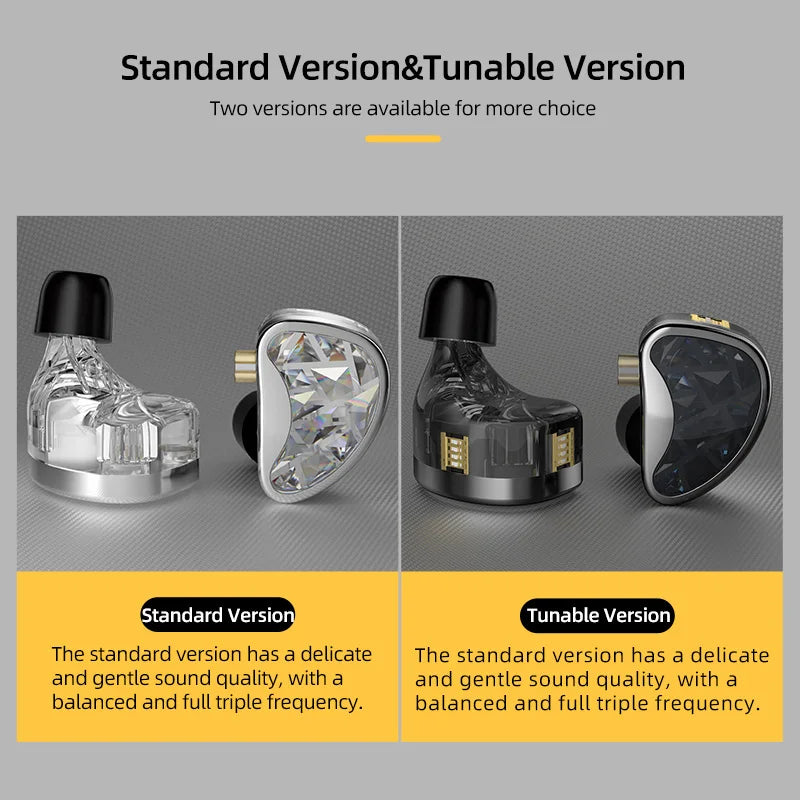 KZ AS24 HiFi Earphone 24 BA Units High-end Tunable In-Ear balanced armature Earphones Monitor Headphone Cancelling Sport Earbuds