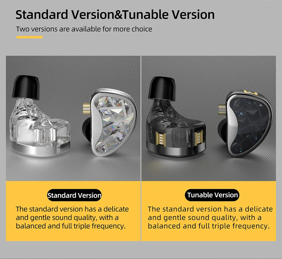 KZ AS24 HiFi Earphone 24 BA Units High-end Tunable In-Ear balanced armature Earphones Monitor Headphone Cancelling Sport Earbuds