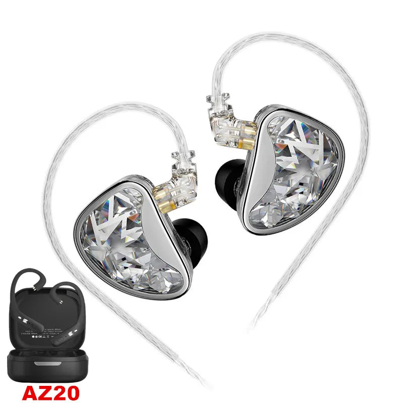KZ AS24 HiFi Earphone 24 BA Units High-end Tunable In-Ear balanced armature Earphones Monitor Headphone Cancelling Sport Earbuds