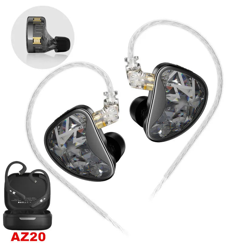 KZ AS24 HiFi Earphone 24 BA Units High-end Tunable In-Ear balanced armature Earphones Monitor Headphone Cancelling Sport Earbuds
