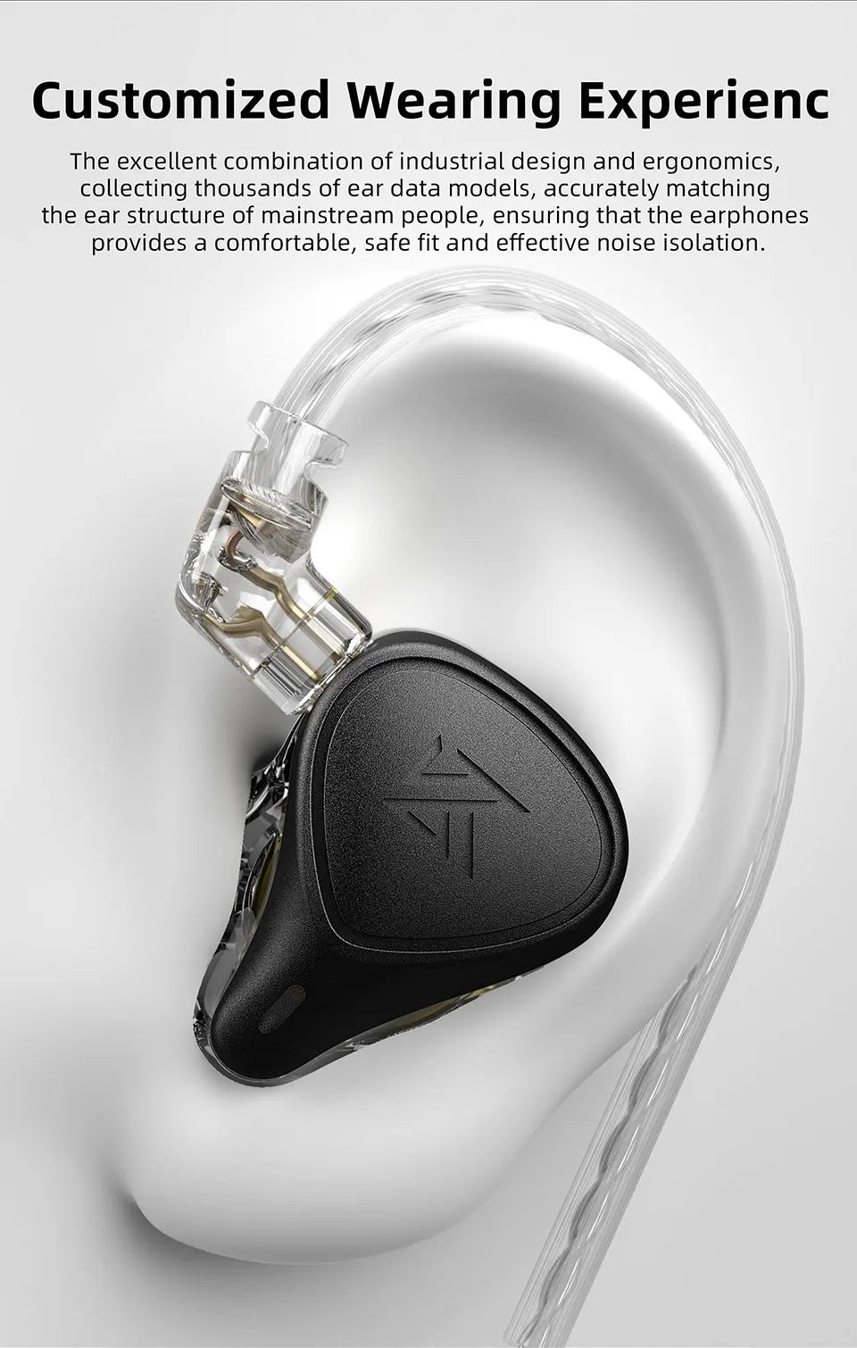 KZ ZEX Pro In-Ear HIFI Headset Electrostatic Hybird Technology Wired Earphone Noice Cancelling Sport Headphones