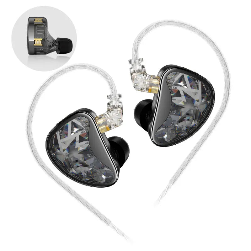 KZ AS24 HiFi Earphone 24 BA Units High-end Tunable In-Ear balanced armature Earphones Monitor Headphone Cancelling Sport Earbuds