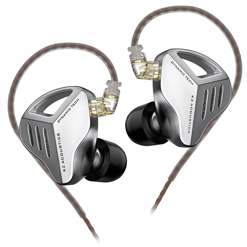 KZ ZVX Earphones 1 Dynamic HIFI Bass Earbuds In Ear Monitor Headphones Sport Noise Cancelling Headset