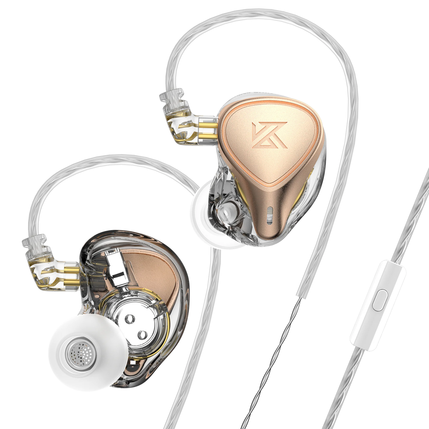 KZ ZEX Pro In-Ear HIFI Headset Electrostatic Hybird Technology Wired Earphone Noice Cancelling Sport Headphones