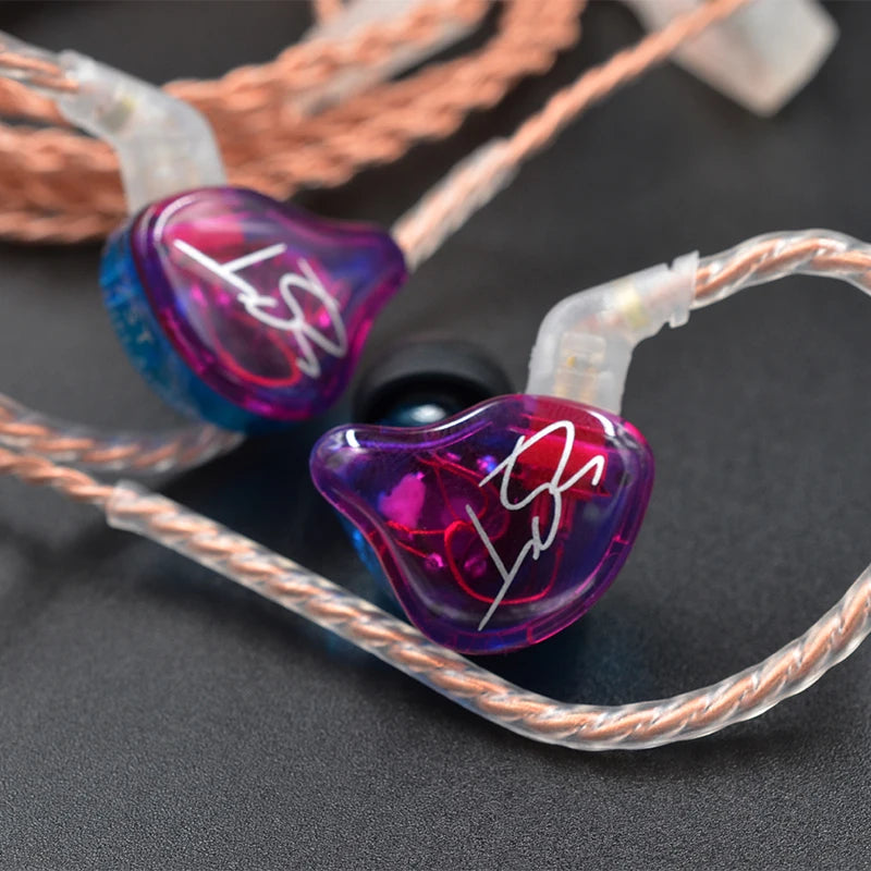 KZ ZST Bluetooth Earphones 1DD+1BA Driver Dynamic & Armature in Ear Monitors Noise Isolating HiFi Music Sports Earbuds Headset