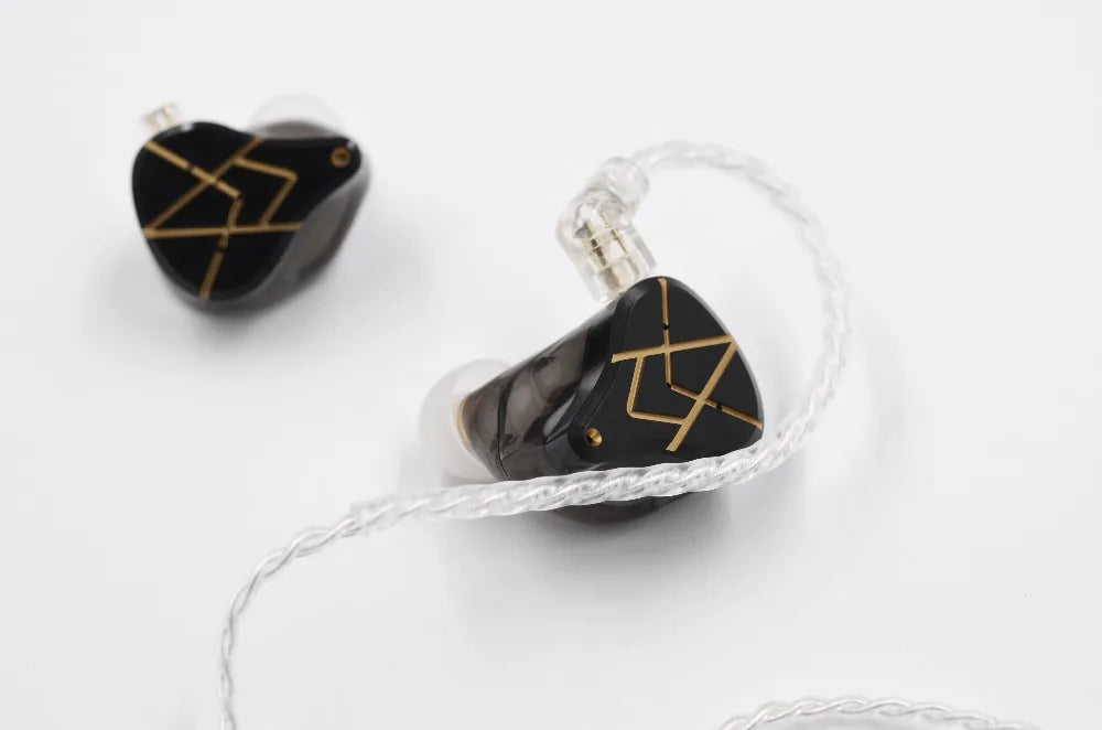 KZ ASX Headset 20 BA Units HIFI Bass In Ear Monitor balanced armature Earphones Noise Cancelling Earbuds Sport
