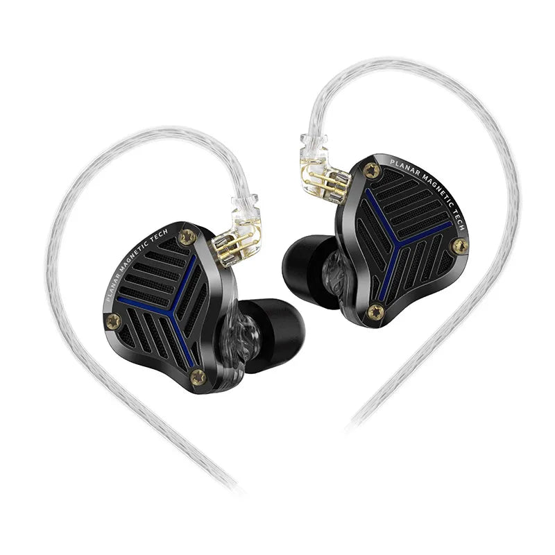 KZ PRX In Ear Planar Driver Wired Earphones Music Headphones HiFi Bass Monitor Earbuds Sport Headset