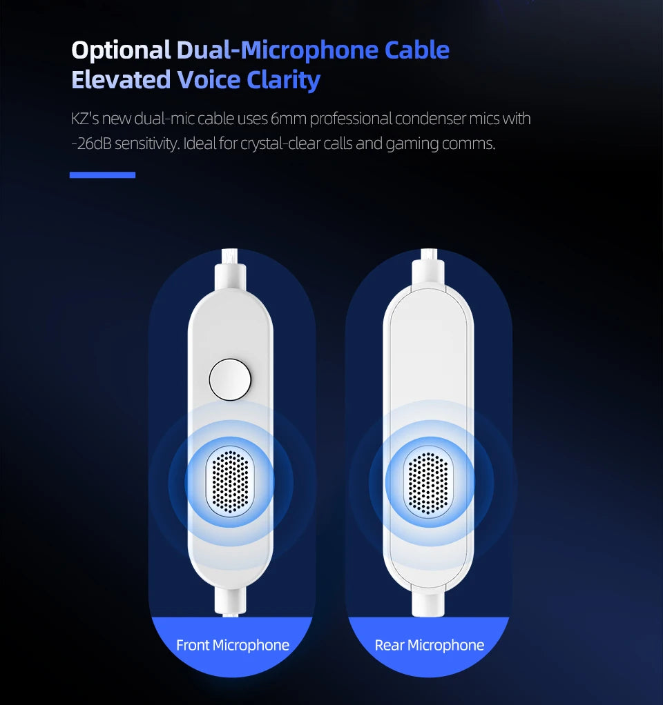KZ AM16 In Ear Wired Earphones 16BA Balanced Armature HIFI Bass Monitor Headphones Noise Cancelling Earbuds Sport Headset