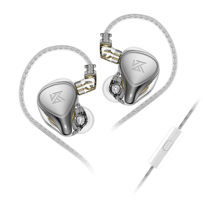 KZ ZEX Pro In-Ear HIFI Headset Electrostatic Hybird Technology Wired Earphone Noice Cancelling Sport Headphones