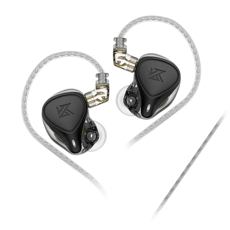 KZ ZEX Pro In-Ear HIFI Headset Electrostatic Hybird Technology Wired Earphone Noice Cancelling Sport Headphones