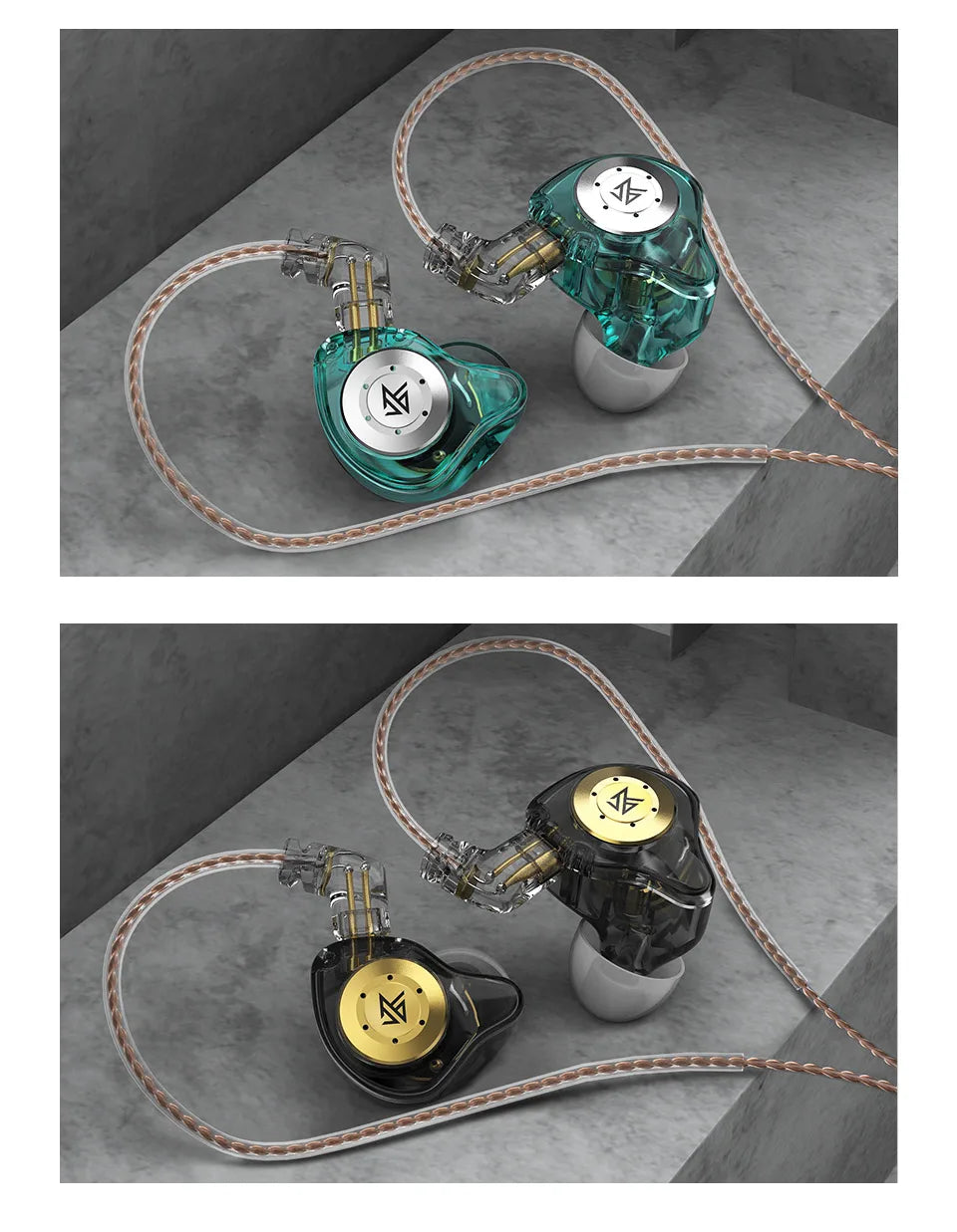 KZ EDX pro Earphones Bass In Ear Monitor Headphones Sport Noise Cancelling HIFI Headset New Arrival!