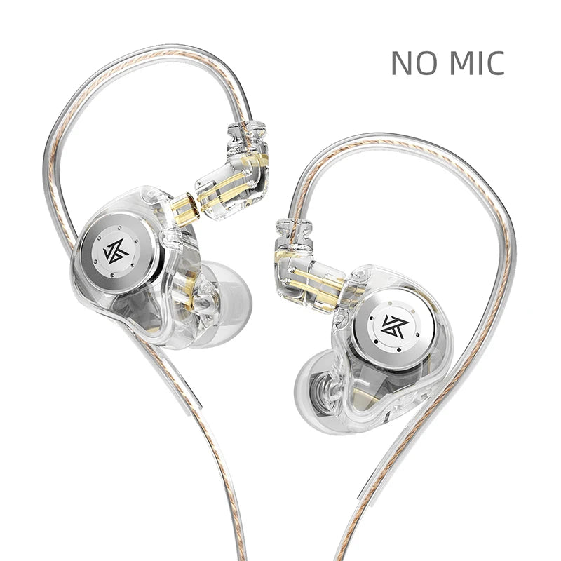 KZ EDX pro Earphones Bass In Ear Monitor Headphones Sport Noise Cancelling HIFI Headset New Arrival!