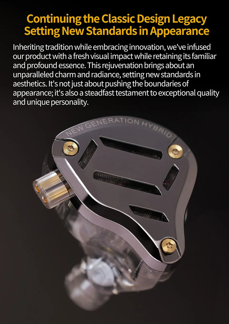 KZ ZS10 Pro 2 Metal Earphone HIFI In Ear Bass Earbud 4-Level Tuning Switch Headphone Sport Monitor Sound Noise Reduction Headset