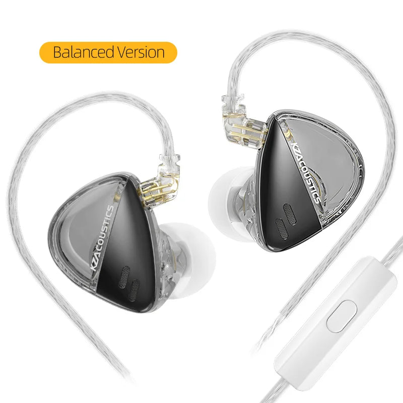 KZ X Angelears Libra X Ultra Wide Frequency Dynamic IEMs Wired Earphones HiFi Stereo Bass Music Sport Headphones Gaming Headset
