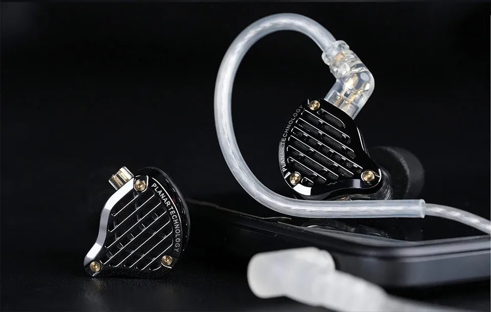 KZ PR3 In Ear 13.2MM Planar Driver Wired Earphones Music Headphones HiFi Bass Monitor Earbuds Sport Headset