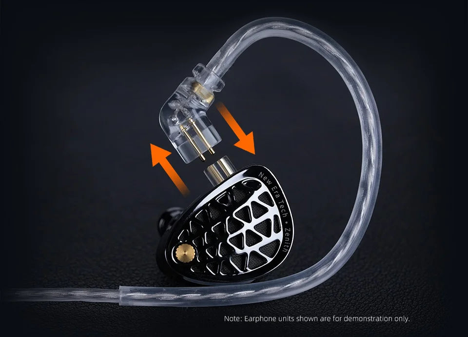 KZ-M2 Dual Mic Silver-Plated Upgrade Cable 3.5MM/Type-C for EDX Pro X AS16 Pro PRX Zenith