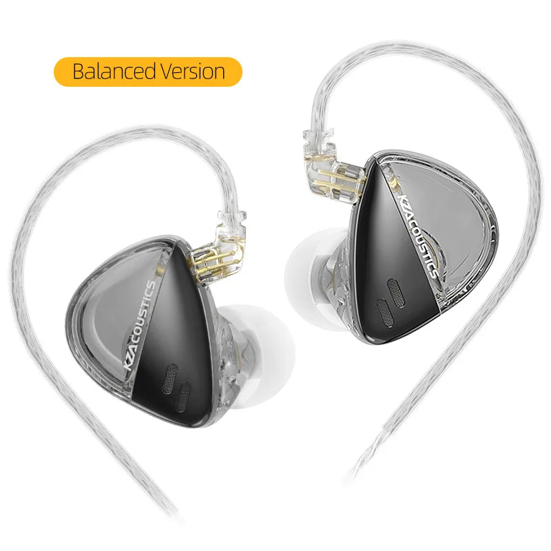 KZ X Angelears Libra X Ultra Wide Frequency Dynamic IEMs Wired Earphones HiFi Stereo Bass Music Sport Headphones Gaming Headset