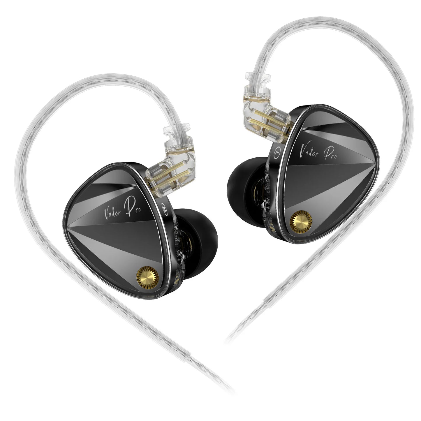 KZ Vader pro In Ear Monitor HiFi Earphone Truly Balanced High-End 6-Driver Dynamic IEM Headphone Tuning Switch Headphone Headset