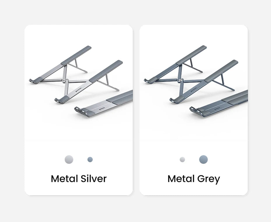 UGREEN Laptop Stand For Macbook Air Pro Foldable Aluminum Vertical Notebook Stand Laptop Support Macbook Pro Tablet Phone Stand
