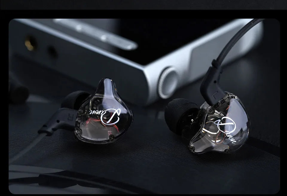 KZ Dawn Earphones Bass In Ear Monitor Headphones Sport Noise Cancelling HIFI Headset