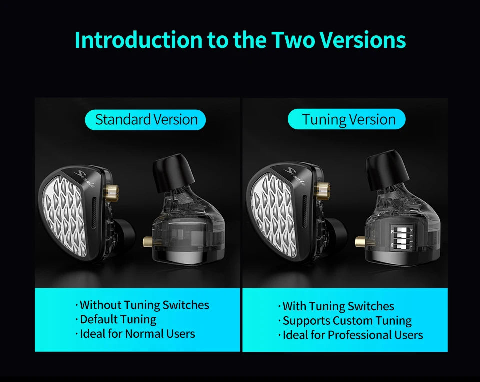 KZ Sonata 28BA Units HIFI Earphones Upgraded Balanced Armature Drive Tunable in Ear Wired Gaming Earbuds