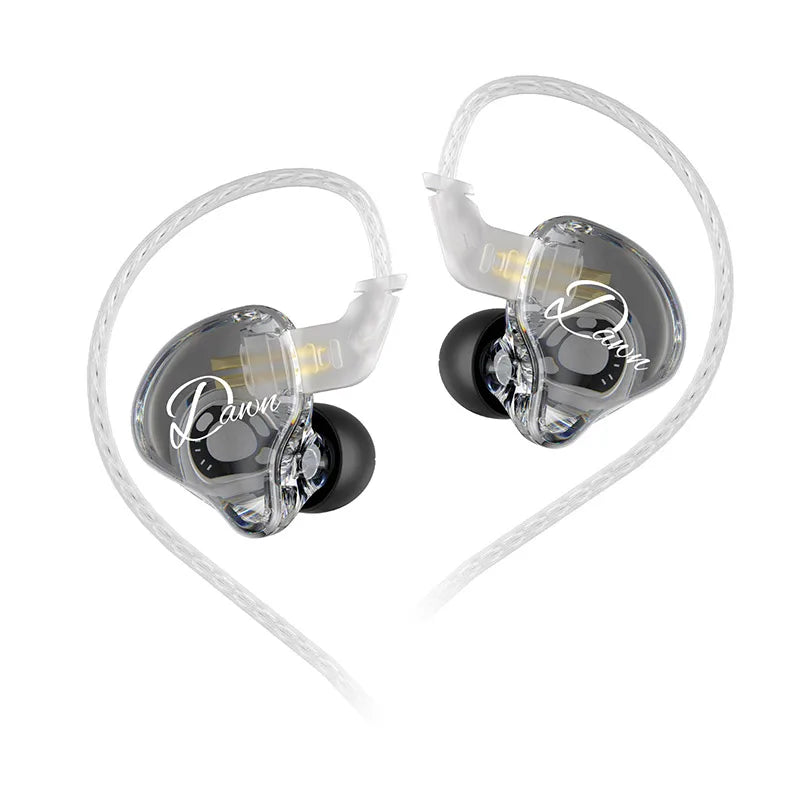 KZ Dawn Earphones Bass In Ear Monitor Headphones Sport Noise Cancelling HIFI Headset