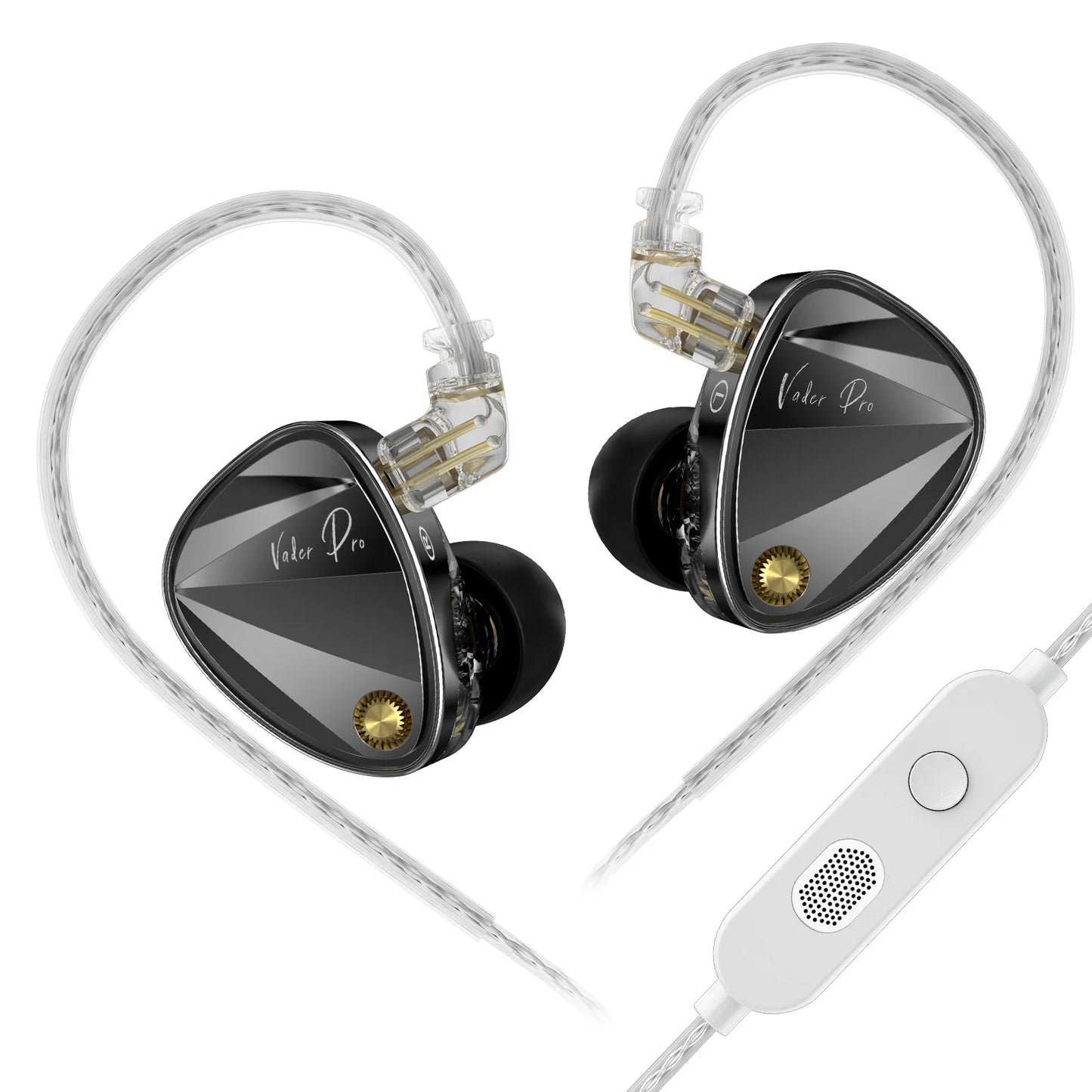 KZ Vader pro In Ear Monitor HiFi Earphone Truly Balanced High-End 6-Driver Dynamic IEM Headphone Tuning Switch Headphone Headset