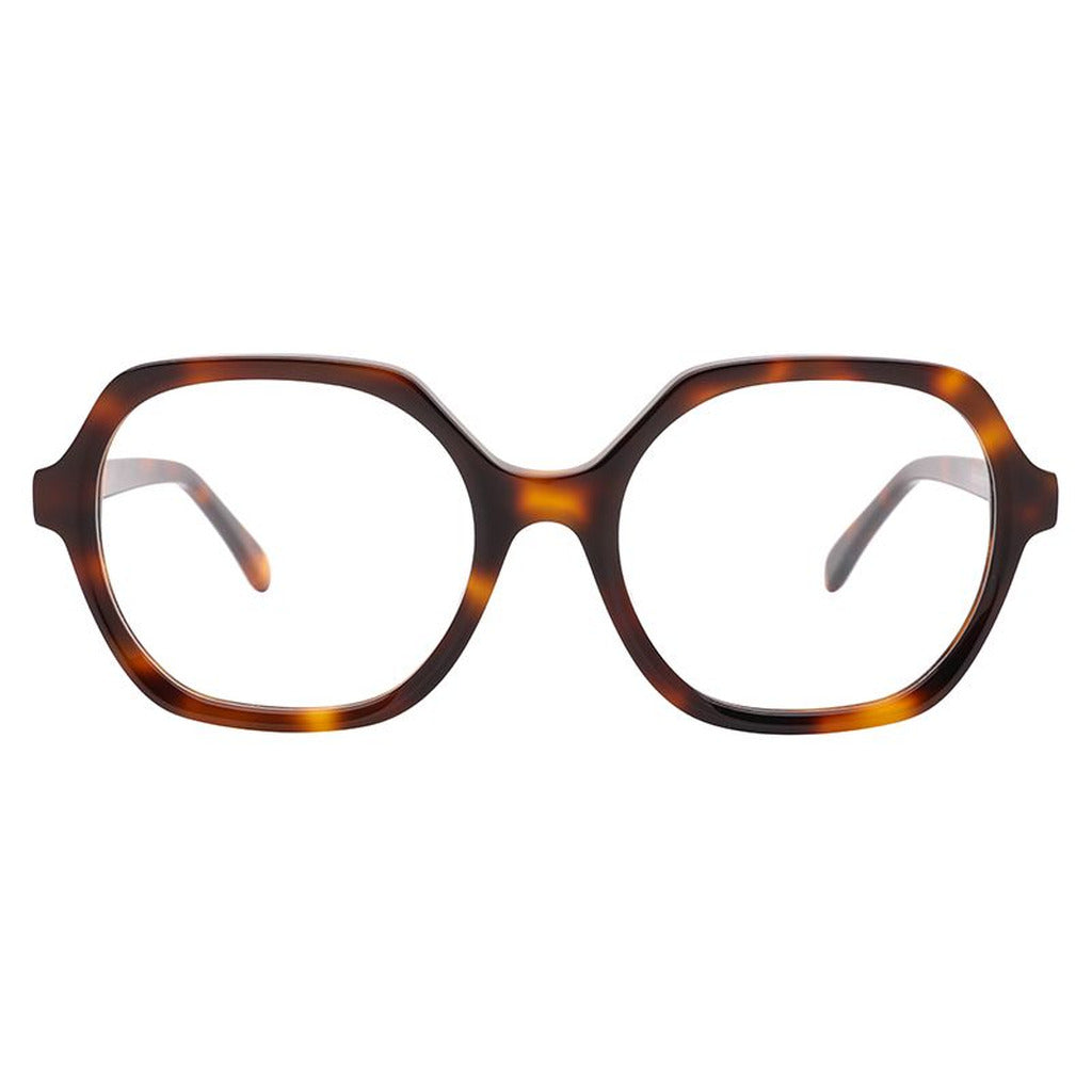 Juno Round Acetate Frame in Tortoise – side view – optical frame | Urban Cart Ghana
