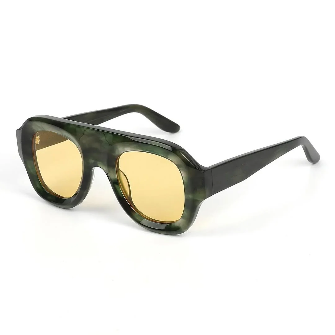 Sandy Bold Acetate Glasses