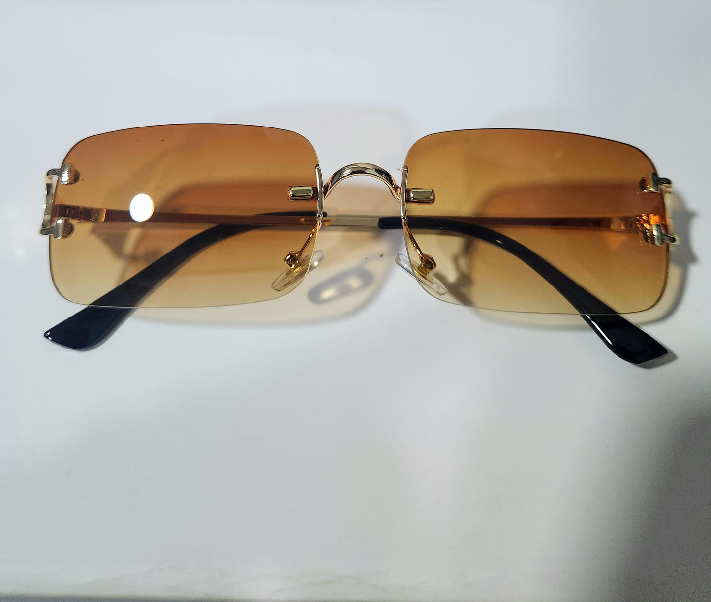SUN169 Unisex Rimless Glasses