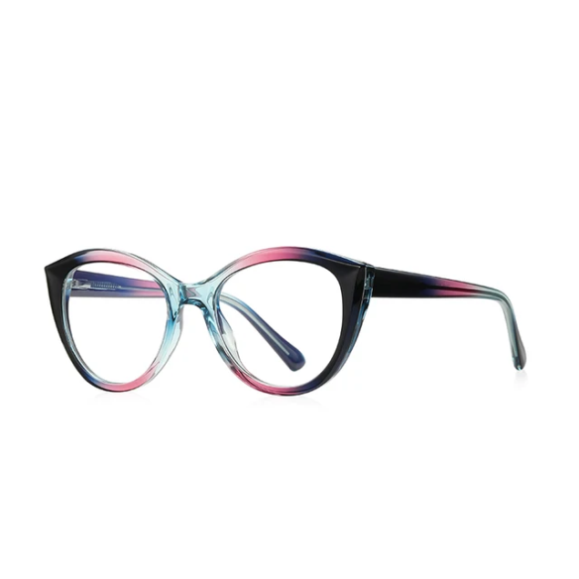 Celia Antibluelight Glasses – Navy Pink | Frames & Sunnies Ghana