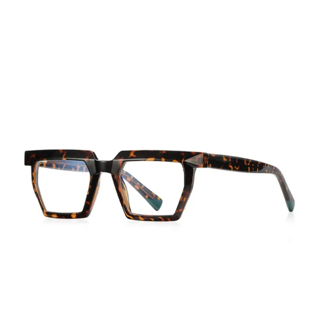 Jane Antibluelight Glasses – Brown Print | Frames & Sunnies Ghana