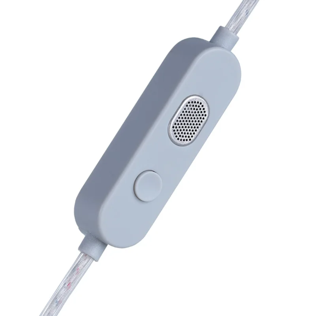 KZ 3.5mm M2 Dual Mic Silver-Plated Upgrade Earphone Cable
