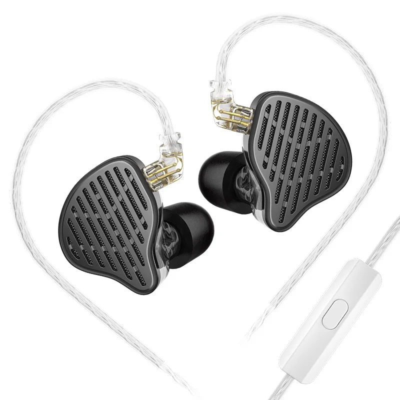 KZ x HBB PR2 In-Ear Metal Earphones Planar Magnetic Driver IEM HIFI Headphones Monitor Earbuds Bass Sport Headset