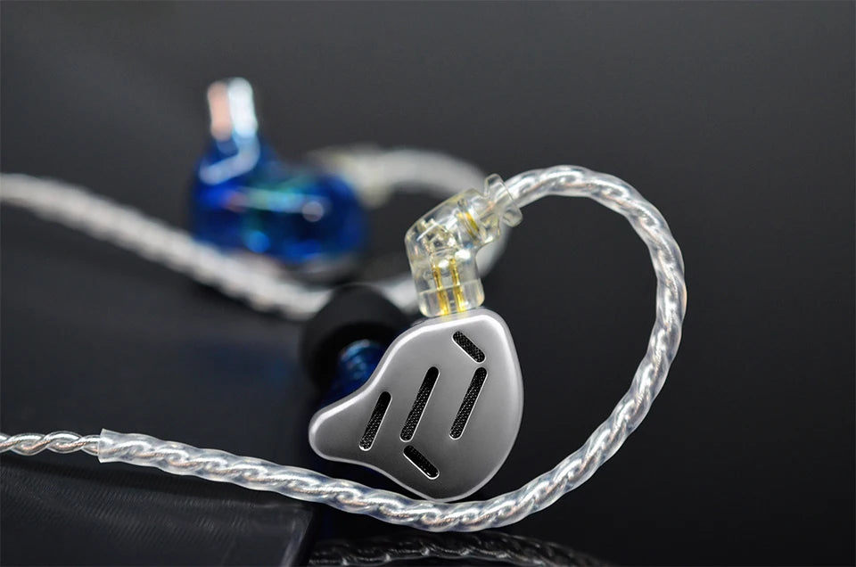 KZ ZAX Headset 16 Units HIFI Bass In Ear Monitor Hybrid technology Earphones Noise Cancelling Earbuds 7BA+1DD Sport Headphones