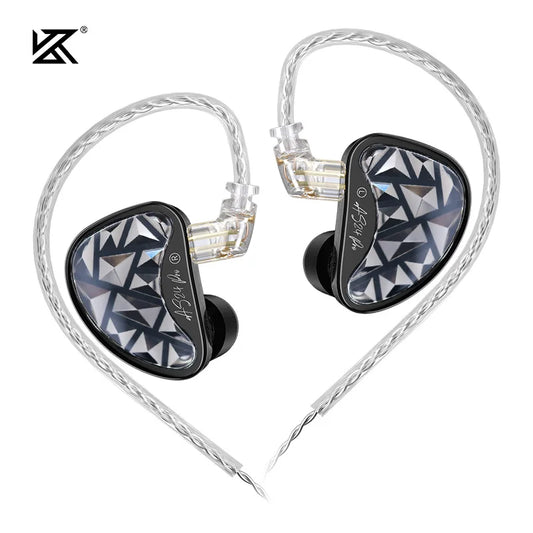 KZ AS24 PRO 24 BA Units HIFI Earphones Upgraded Balanced Armature Drive Tunable in Ear Wired Gaming Earbuds