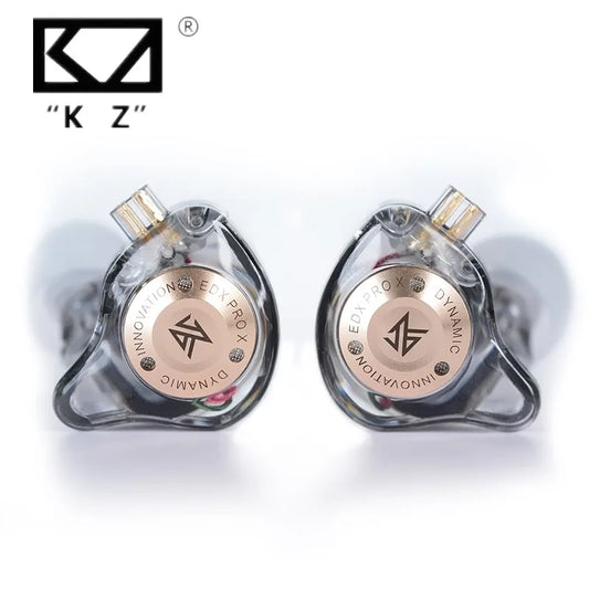 KZ EDX PR0 X In Ear Audiophile Earphones Bass Earbuds Monitor Headphone Sports Noise Cancelling HIFI  Headset