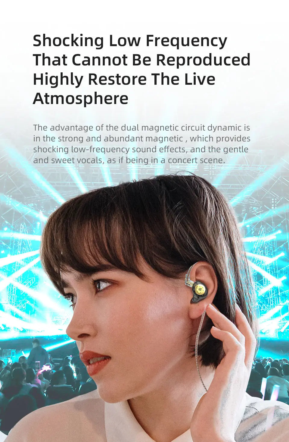 KZ EDX pro Earphones Bass In Ear Monitor Headphones Sport Noise Cancelling HIFI Headset New Arrival!