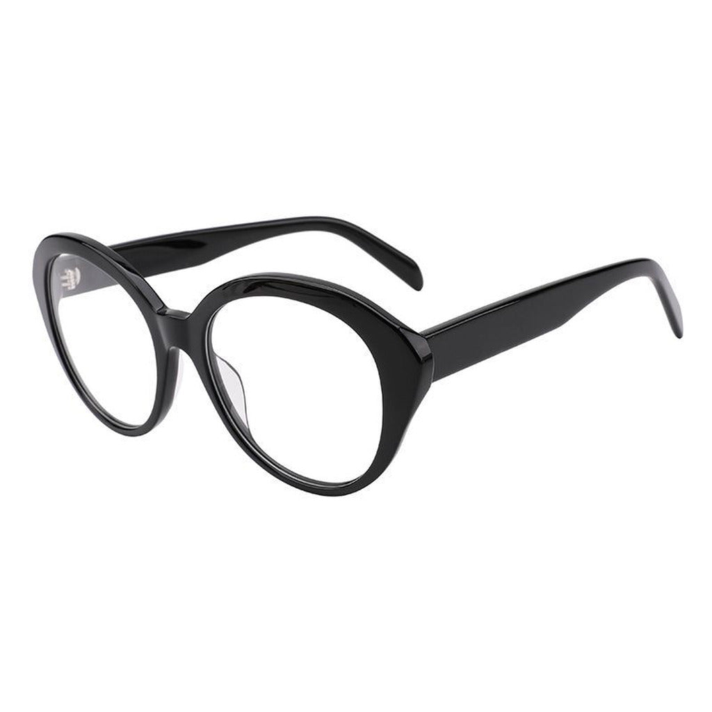 Lena Rectangle Acetate Frame in Black – side view – optical frame | Urban Cart Ghana