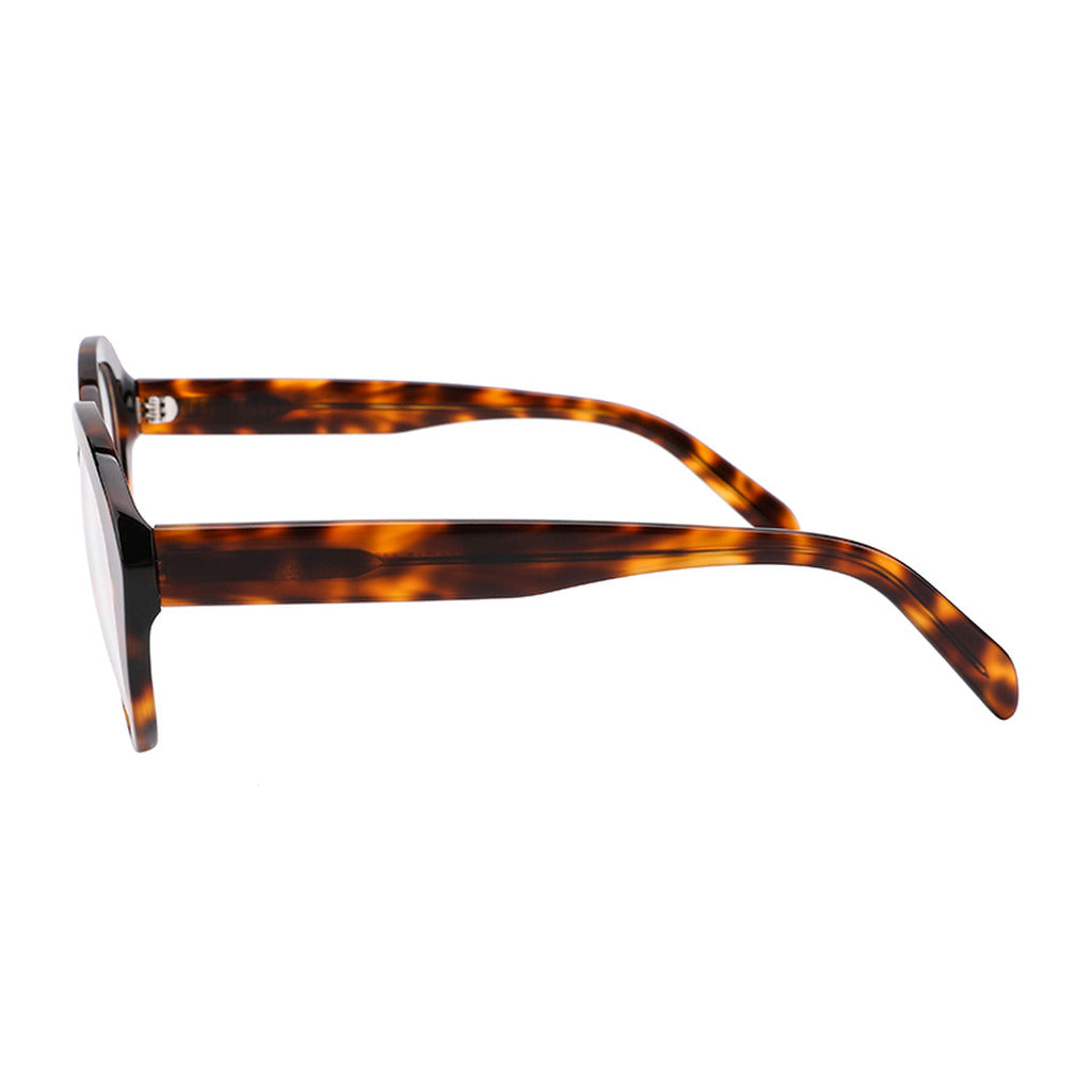 Lena Rectangle Acetate Frame in Black – temple detail – optical frame | Urban Cart Ghana