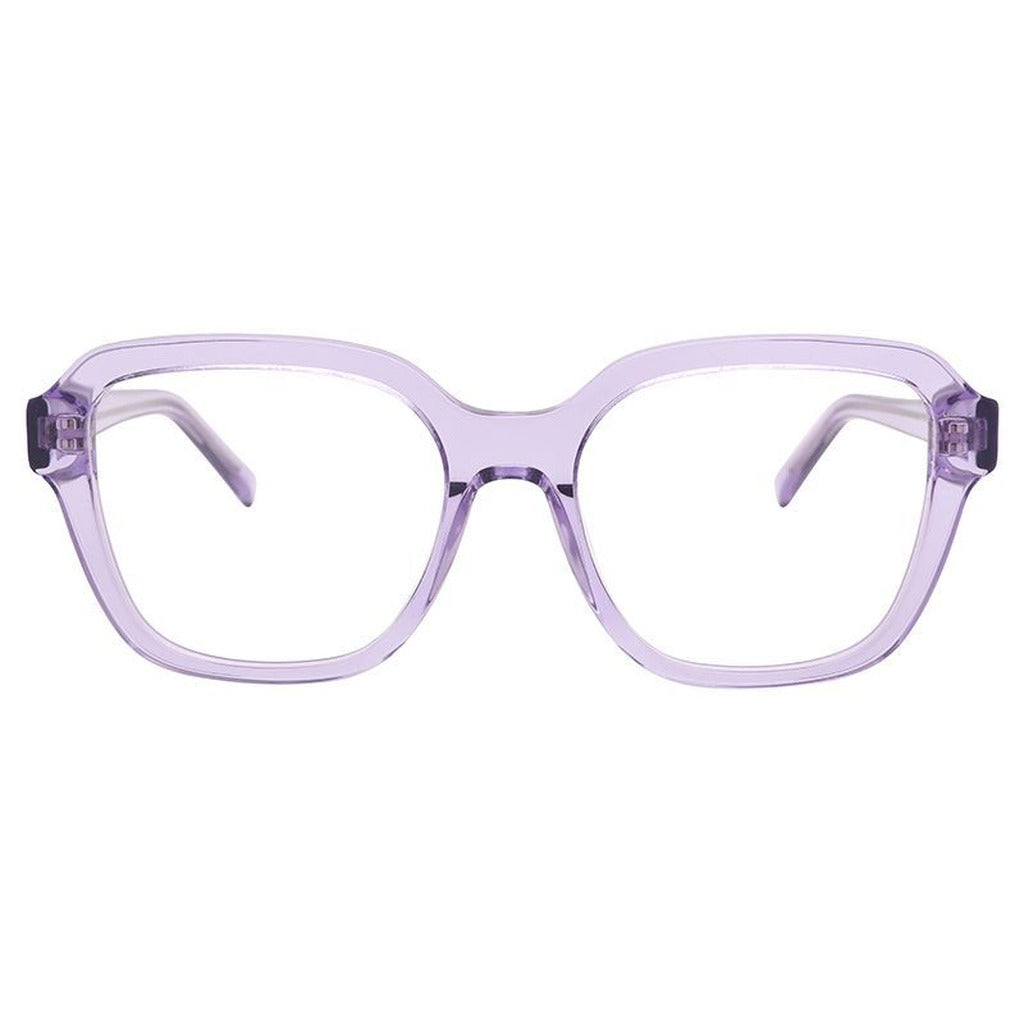 Willa Rectangle Acetate Frame in Violet – front view – optical frame | Urban Cart Ghana