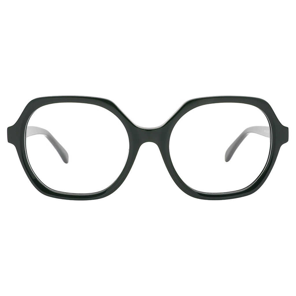 Juno Round Acetate Frame in Blackish Green – front view – optical frame | Urban Cart Ghana