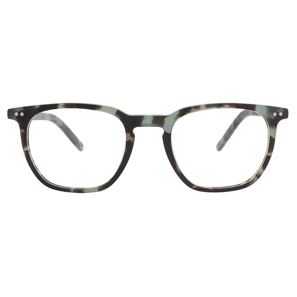Nadia Round Acetate Frame in Matte Tortoise – front view – optical frame | Urban Cart Ghana