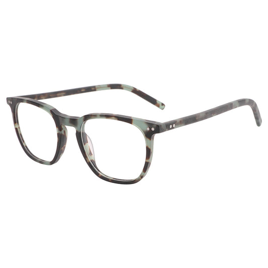 Nadia Round Acetate Frame in Matte Tortoise – side view – optical frame | Urban Cart Ghana