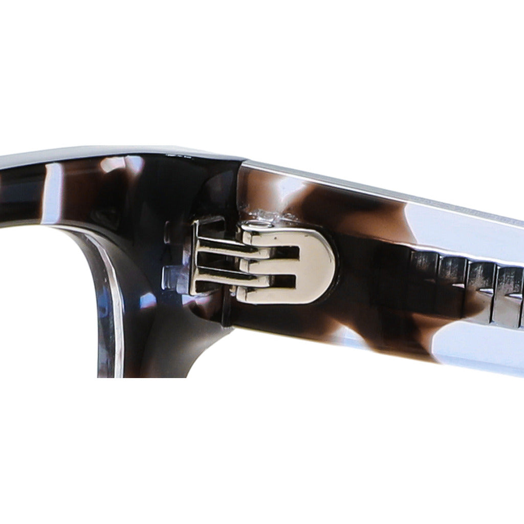 Lila Rectangle Acetate Frame in Yellow Brown Tortoise – temple detail – optical frame | Urban Cart Ghana