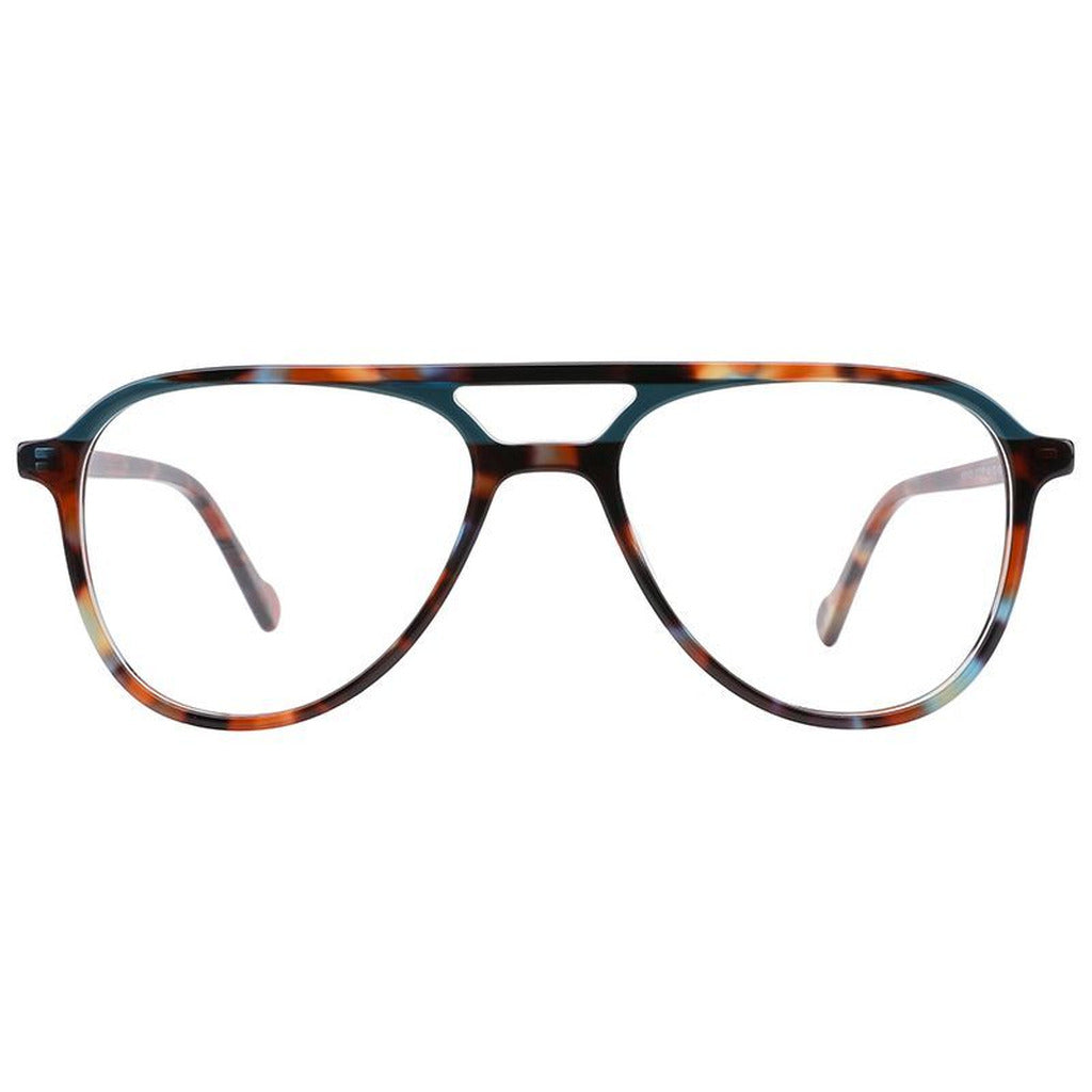 Levi Oval Acetate Frame in Brown Demi – front view – optical frame | Urban Cart Ghana