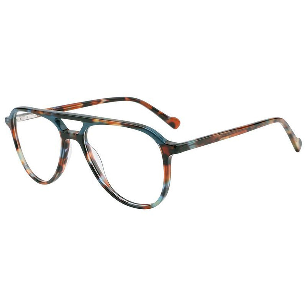 Levi Oval Acetate Frame in Brown Demi – side view – optical frame | Urban Cart Ghana