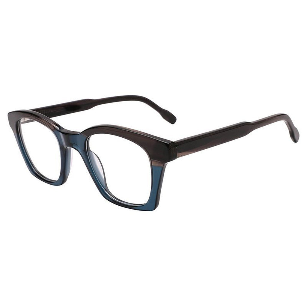 Hana Rectangle Acetate Frame in Grey / Blue – side view – optical frame | Urban Cart Ghana