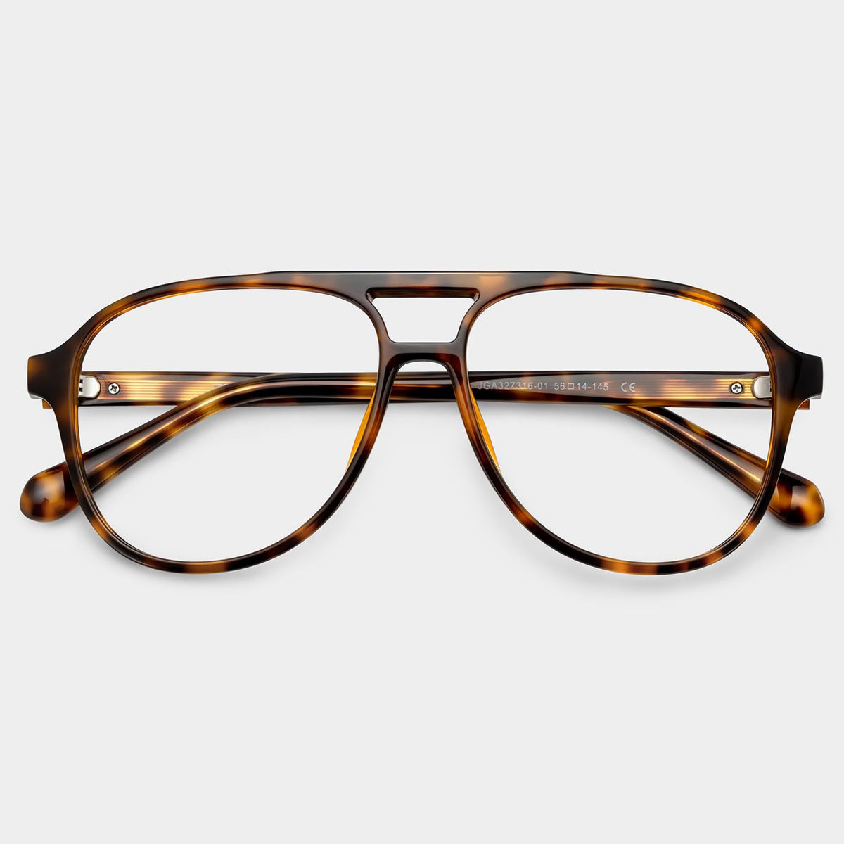 Theo Aviator TR90 Frame – Tortoise – top view | Frames & Sunnies Ghana